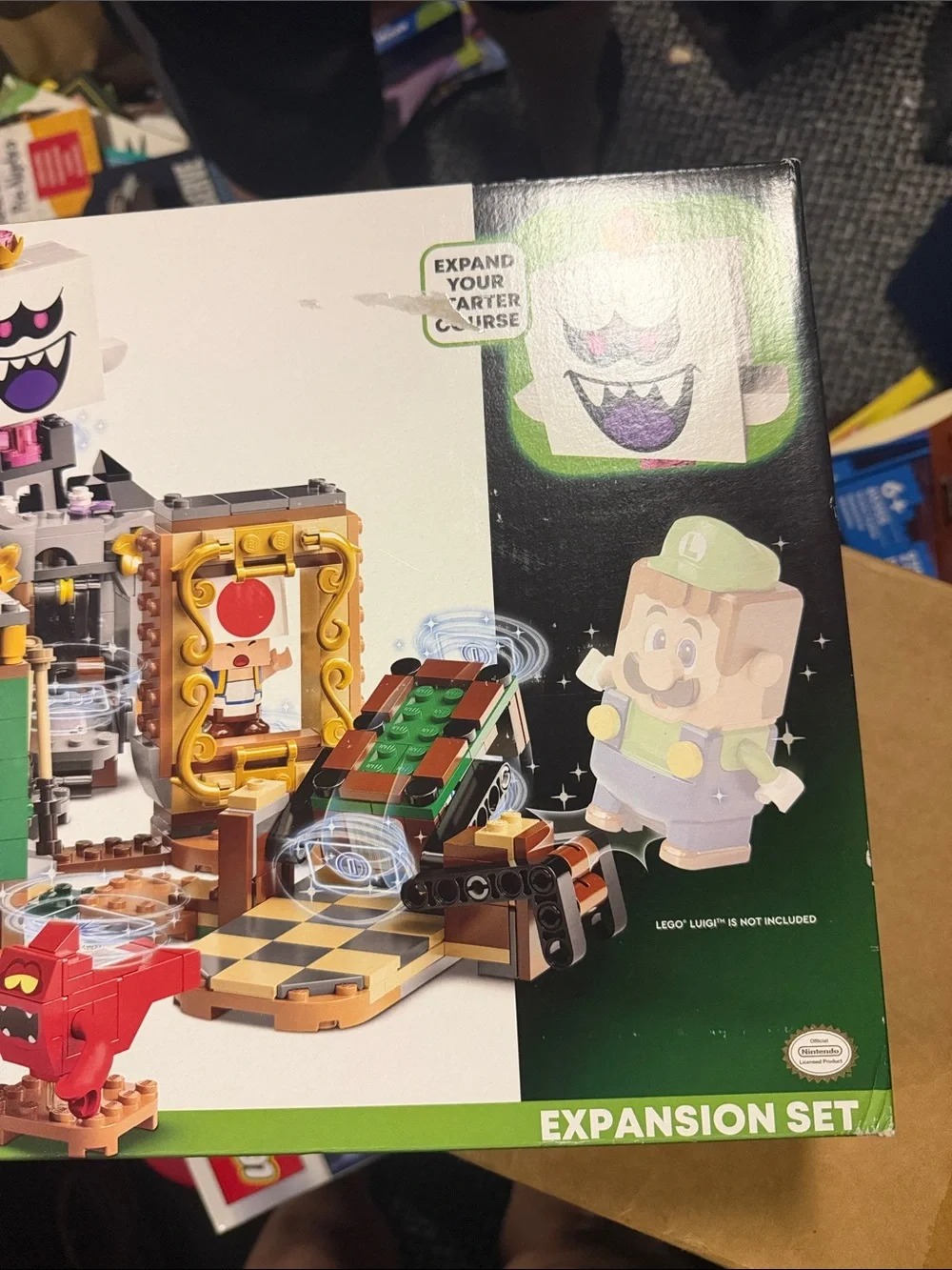 LEGO Super Mario Luigi's Mansion Expansion Set - Green Brown White Gold